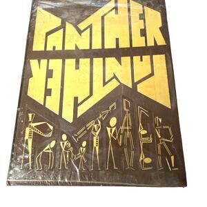 Fort Worth TX Paschal High School 1968 Yearbook Annual Purple Panthers 60s Book